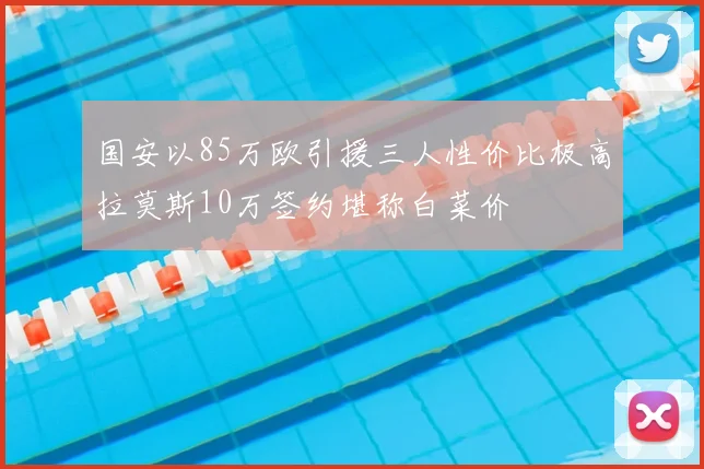 国安以85万欧引援三人性价比极高拉莫斯10万签约堪称白菜价