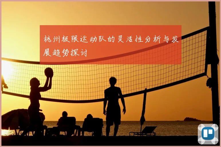 杭州极限运动队的灵活性分析与发展趋势探讨