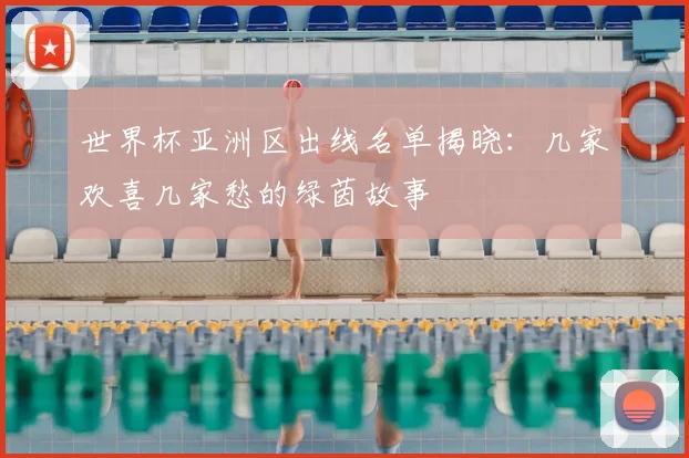 世界杯亚洲区出线名单揭晓：几家欢喜几家愁的绿茵故事